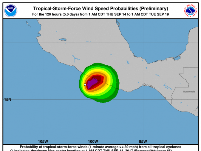 Hurricane Max Update: Strengthening, Heading Towards Mexico’s Coast