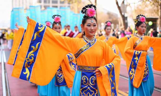 Colorful Falun Gong March Brings Serious Message to San Francisco