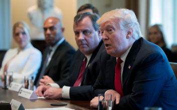 Donald Trump and Chris Christie led a roundtable on opioid abuse