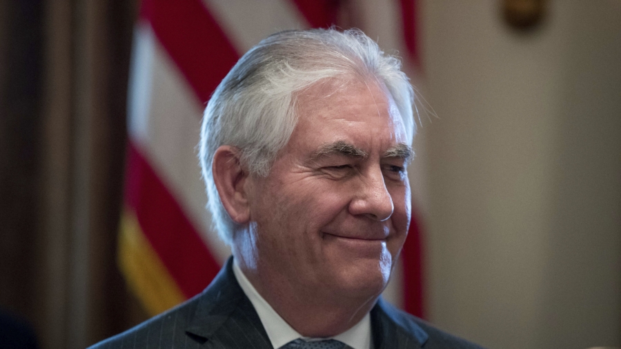 Tillerson makes first trip to Asia amid high tensions in the region