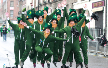 Irish mythical creatures dance through Dublin’s streets for St. Patrick’s Day