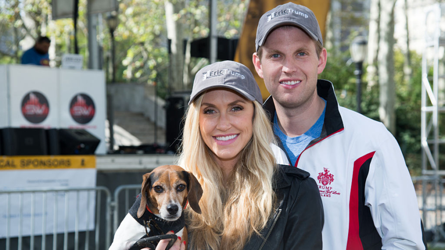 Eric Trump and wife Lara are expecting a son
