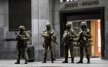 Belgian police stop driver speeding toward pedestrian mall