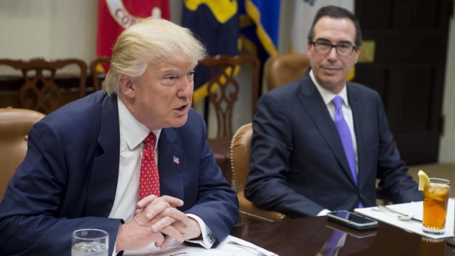 President Trump and Treasury Secretary Mnuchin say focus will turn to tax reform