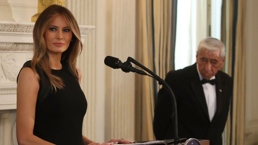 First lady Melania Trump hosts International Women’s Day luncheon