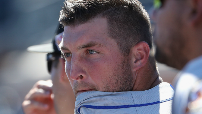 Tim Tebow Gets Hits and Makes Plays in His Third Spring Training Baseball Game