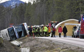 Three killed after bus carrying schoolchildren crashes in Sweden