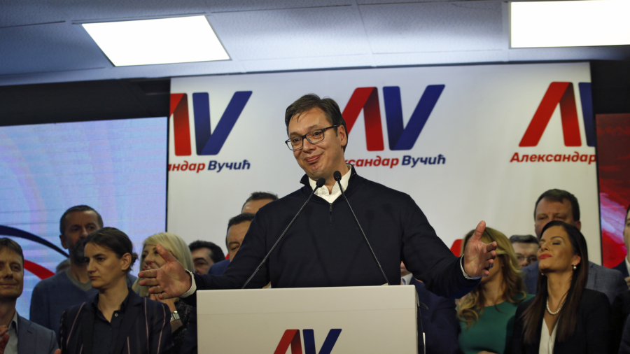 Aleksandar Vucic elected Serbian president