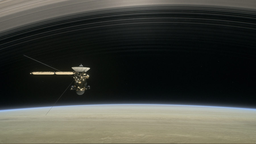 Spacecraft gets inside Saturn’s rings in space exploration first