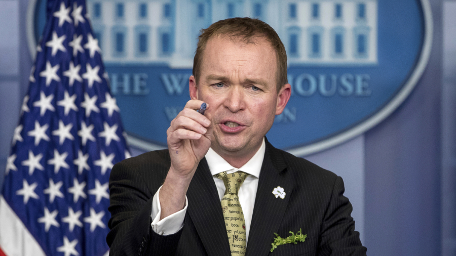 White House budget director: Money for the wall with Mexico must be part of the budget
