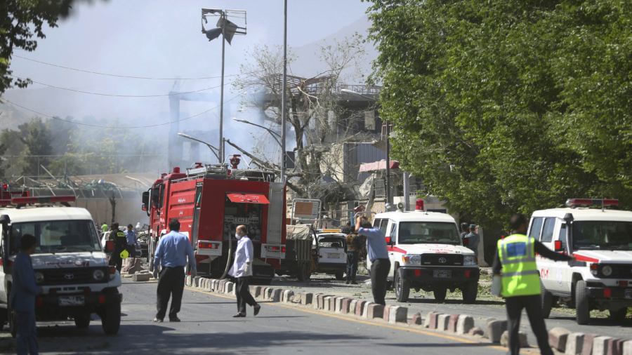 Massive blast rips Afghanistan capital, at least 80 dead