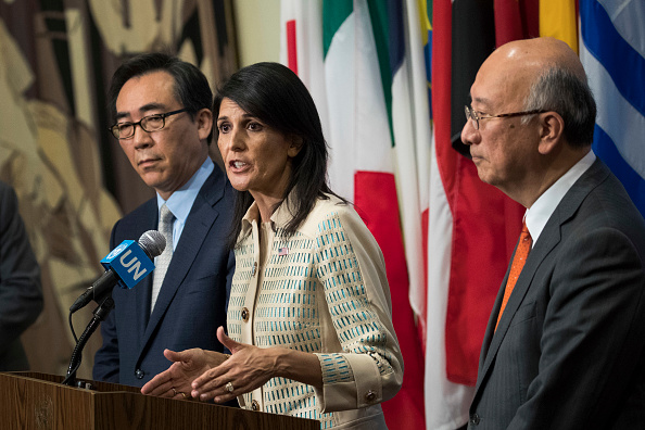 Ambassador Haley says US, China discussing North Korea sanctions