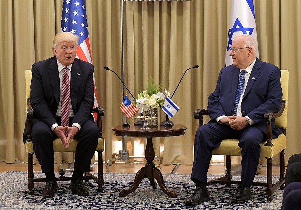President Trump meets Israeli President Reuven Rivlin