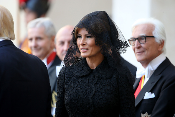 First lady Melania Trump wore veil in Vatican, but no head covering in Saudi Arabia