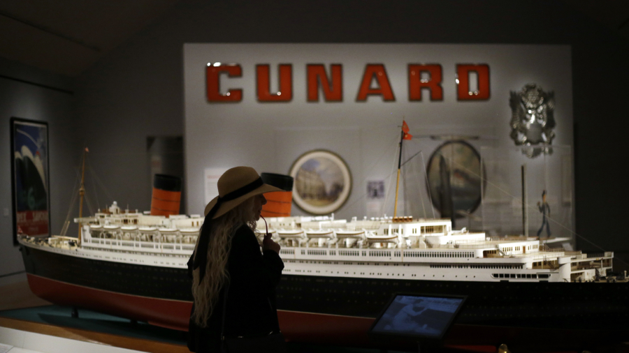 Exhibit explores heyday of luxury ocean liners