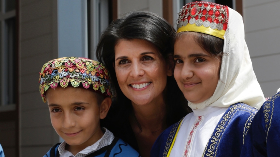 U.S. Ambassador helps Turkey open school for Syrian refugees
