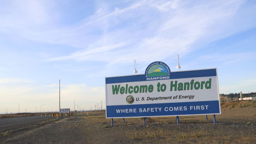 Collapsed tunnel covered at Hanford nuclear site