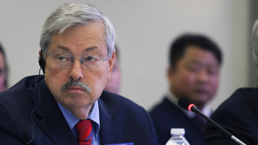 Iowa Governor Terry Branstad approved as new ambassador to China
