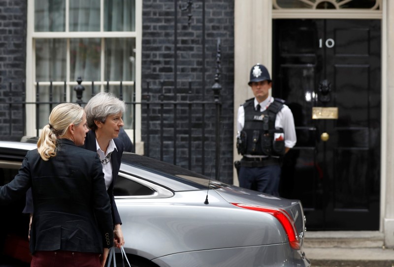 UK Prime Minister Rushed From Area of London Fire After Protests