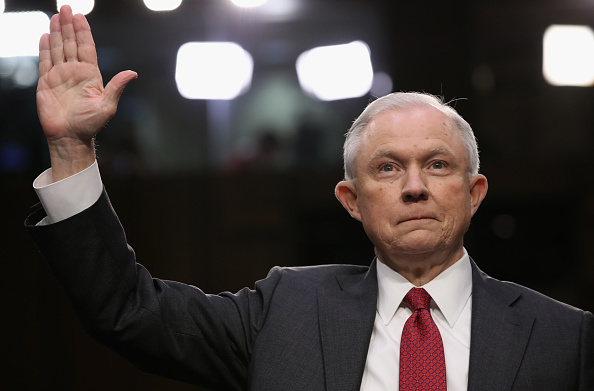 Attorney General Sessions speaks at Senate hearing