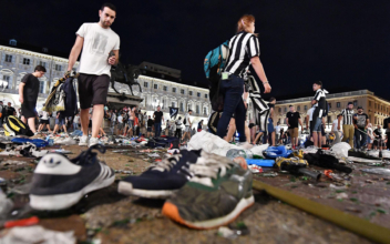 Panic among fans in Turin after Champions League match