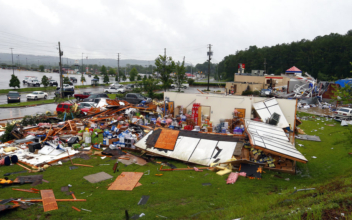 Suspected Alabama tornado damages buildings and injures one person
