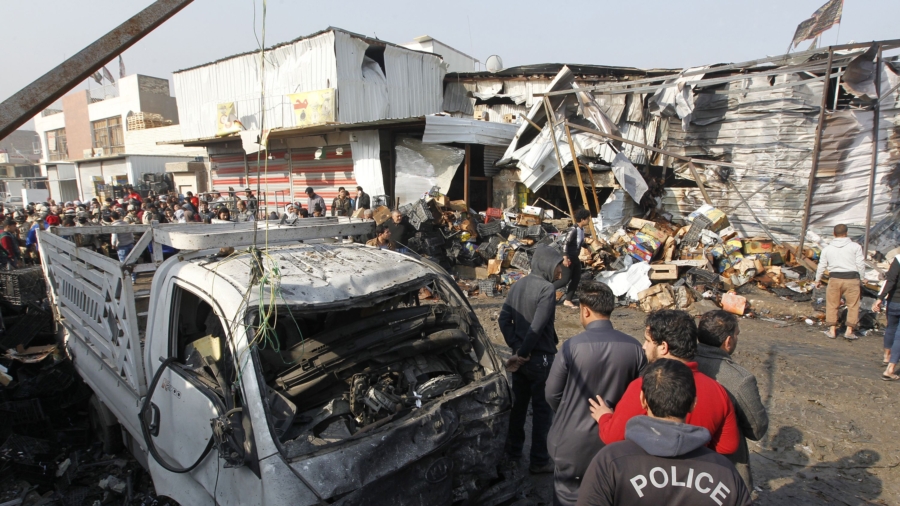 Female suicide bomber kills dozens in Iraq