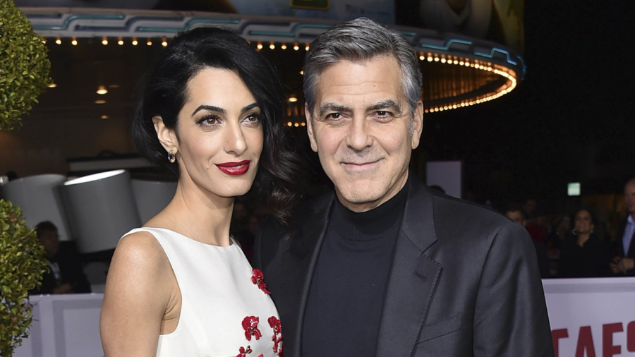 It’s twins for George and Amal Clooney