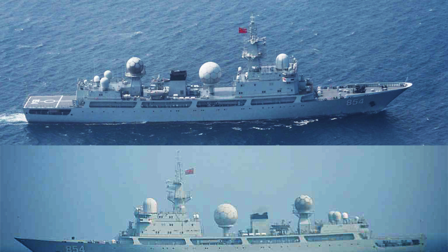 Chinese spy ship identified off Alaskan coast during missile defense test