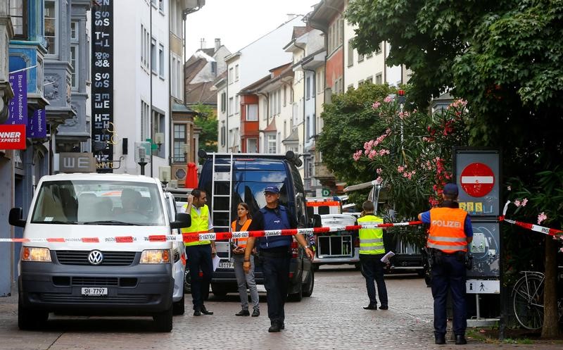 Chainsaw attacker wounds five in Switzerland rampage, police launch manhunt
