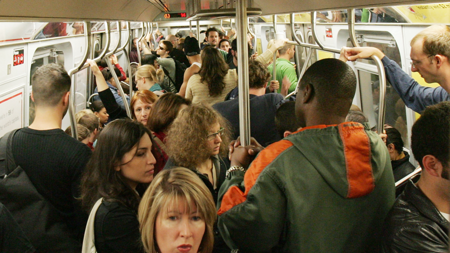 MTA plans to remove train seats to relieve overcrowding