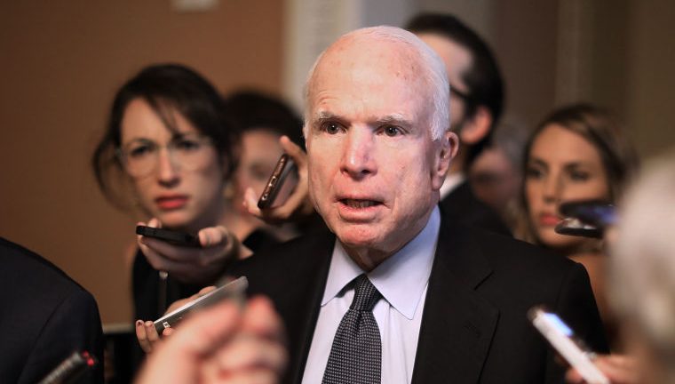 Sen. John McCain Says He Won’t Support Republicans’ Health Care Bill