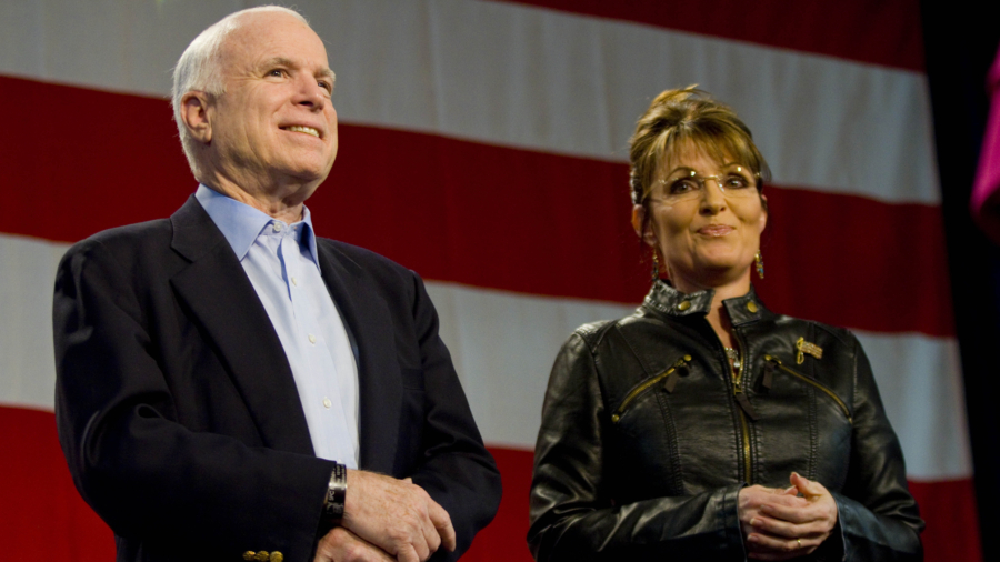 Former VP Candidate Sarah Palin Addresses John McCain Funeral Snub