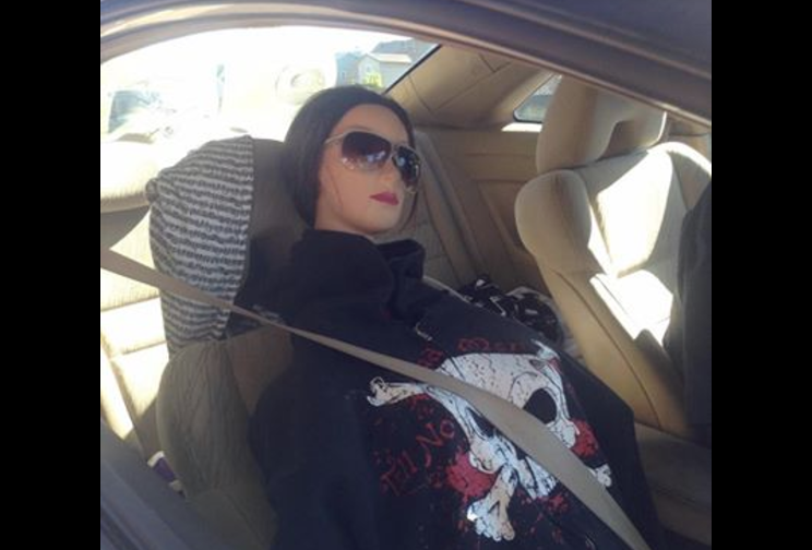 Carpool cheater fined by Santa Rosa highway patrol for using mannequin ‘passenger’