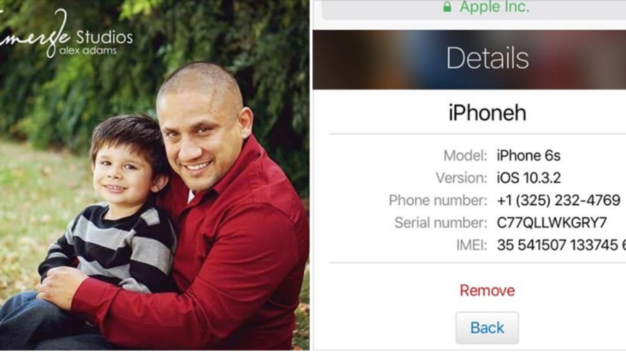 4-year-old boy loses dead father’s iPhone