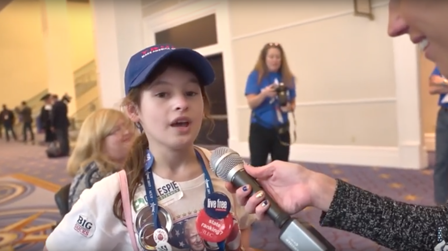 12-year-old Trump fan who met president: ‘If the country needs me, I’ll run’