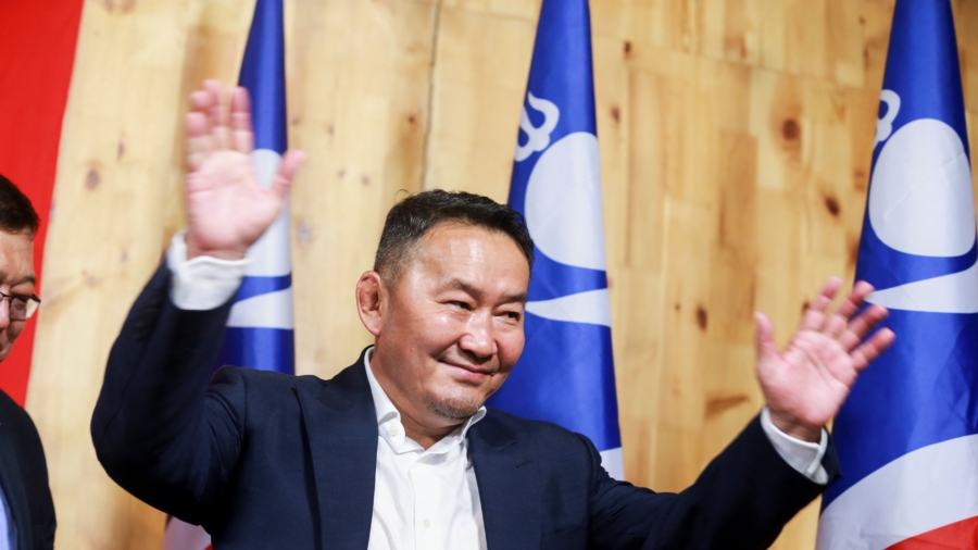 Former wrestler wins presidency in Mongolia