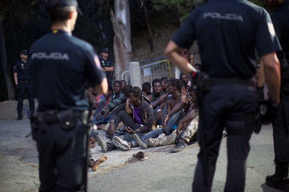 Spain Defends Its Policies on North African Border Immigration