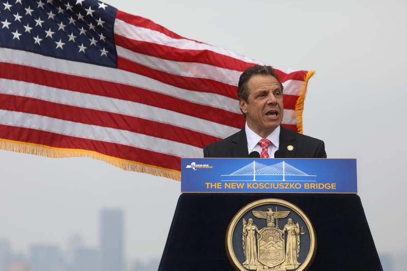Governor of New York Andrew Cuomo. (REUTERS/Carlo Allegri)