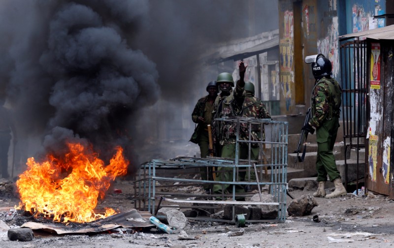 Eleven dead in Kenya as post-election riots flare