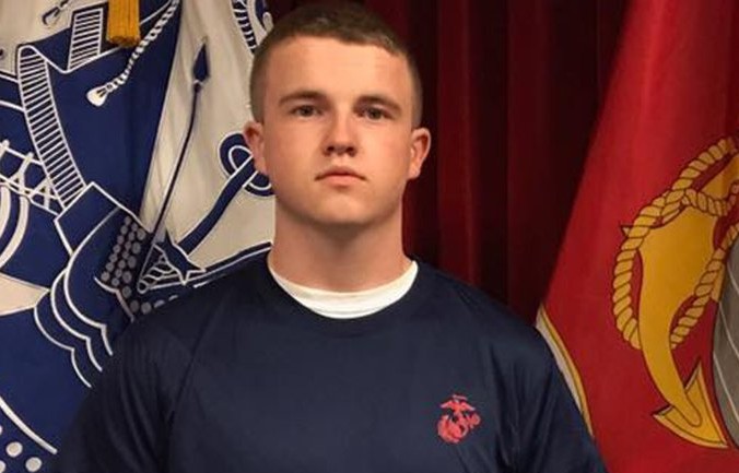 Marines join funeral for teen recruit killed at Ohio fair