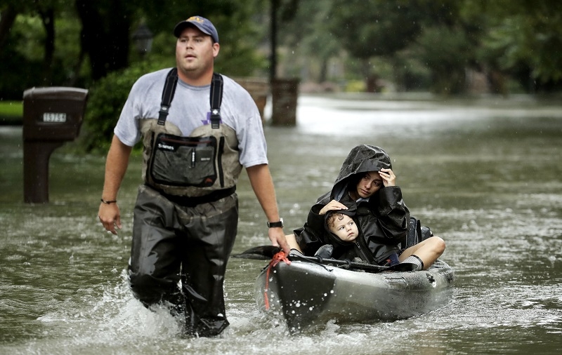 Harvey’s Heavy Rains Ratchet up Flooding Fears in Louisiana