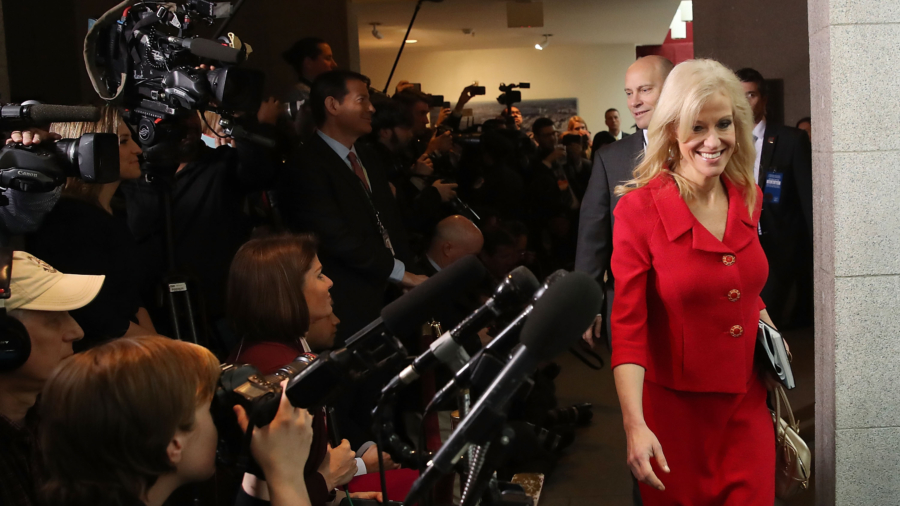 Conway Snaps Back After Pelosi Treats Her Like a ‘Maid’