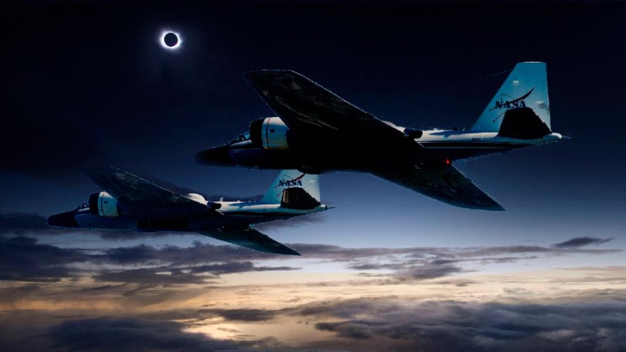 Two NASA Jet Planes Will Follow the Total Solar Eclipse