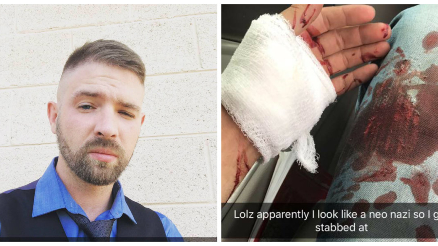 Stranger Stabs Navy Officer After Mistaking Him for a Neo-Nazi Because of His Haircut