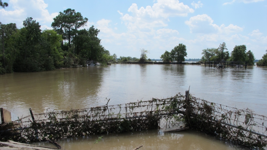 Toxic Waste Sites Flooded in Houston Area