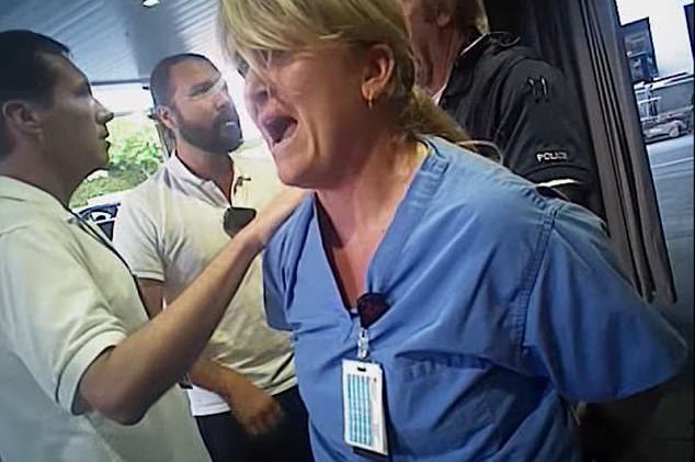 Cop Who Cuffed Nurse Said Hell Bring All The Homeless People To