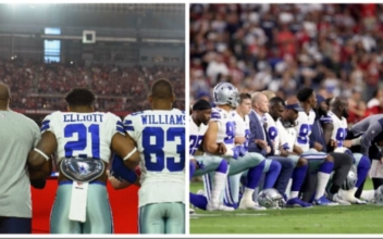 Dallas Cowboys Do Something Different During National Anthem