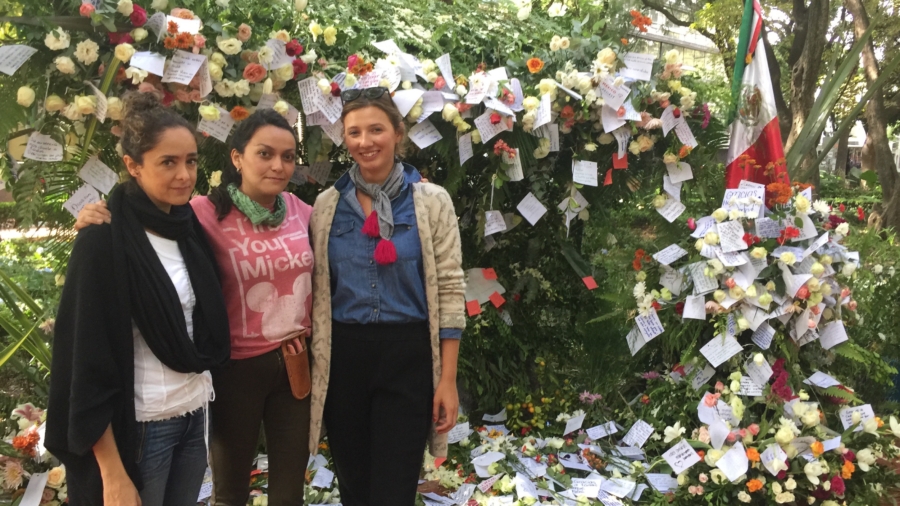 Florists Offer Place To Mourn and Hope In Mexico City