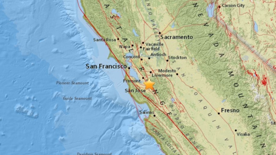 3.3-Magnitude Earthquake Felt in SF Bay Area